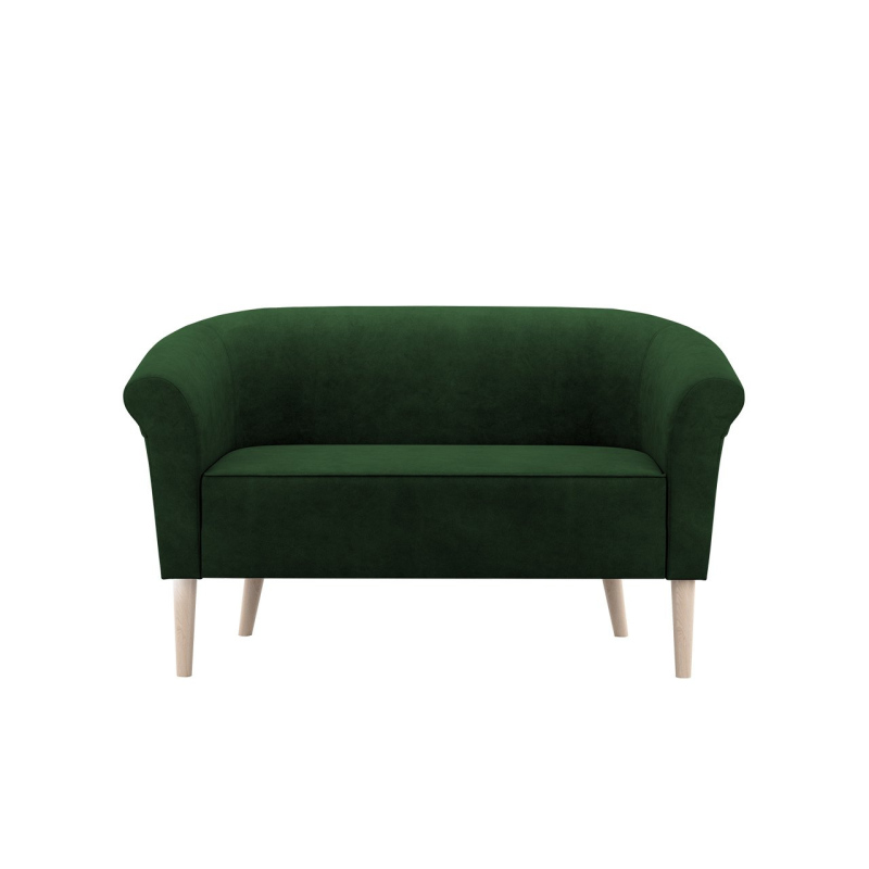 SILDA kétszemélyes skandináv kanapé - zöld