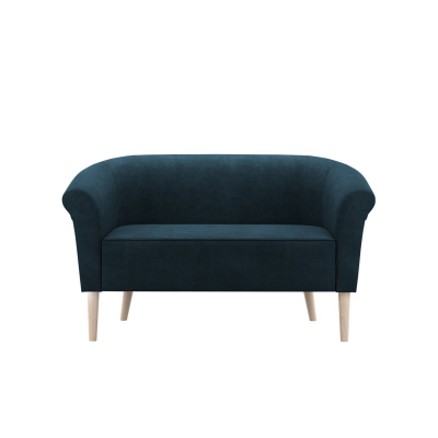 SILDA kétszemélyes skandináv stílusú kanapé - kék
