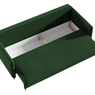 SKORPA háromszemélyes kanapé a mindennapi alváshoz - zöld