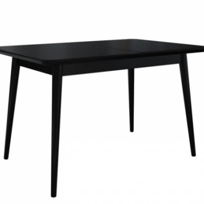 OLMIO összecsukható étkezőasztal - fekete