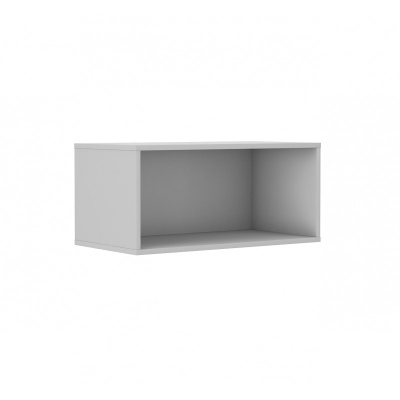 MABAKA nyitott gardróbbővítő - szélesség 80 cm, szürke