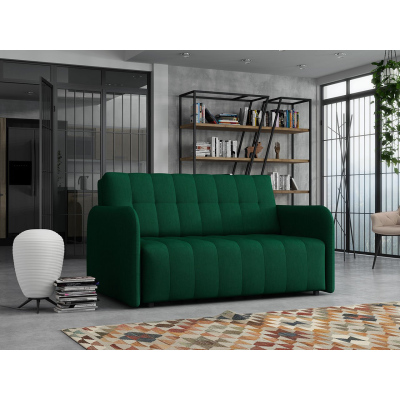 ASUKA 2 kétszemélyes kanapé a mindennapi alváshoz - zöld
