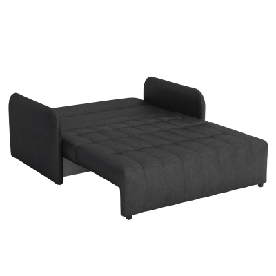 ASUKA 2 kétszemélyes kanapé mindennapi alváshoz - barna