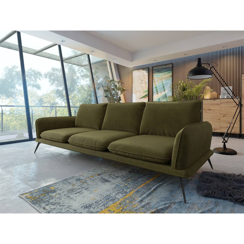 KOKURO 2 háromszemélyes kanapé - zöld