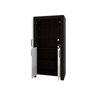 TAKA 1 magas vitrin LED világítással - sonoma tölgy