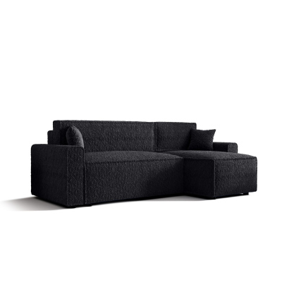 RADANA kényelmes kinyitható kanapé - fekete 2