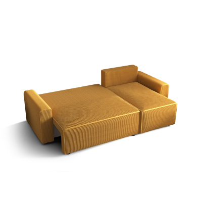 RADANA kényelmes kinyitható kanapé - világosbarna 1