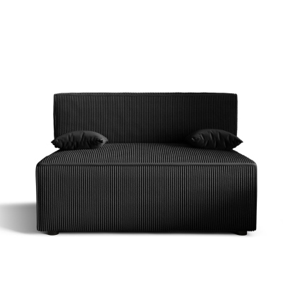 RADANA kényelmes kanapé tárolóhellyel - fekete 1