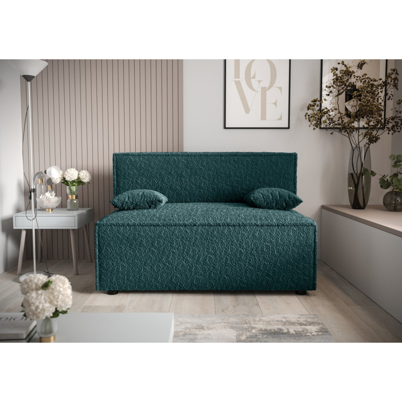 RADANA kényelmes kanapé tárolóhellyel - sötétzöld