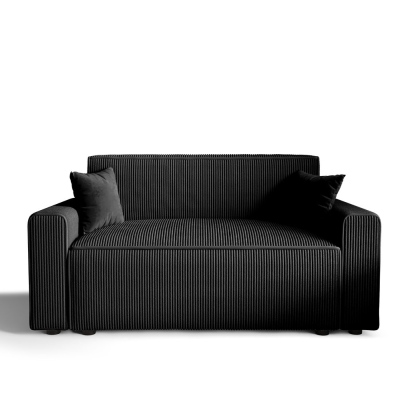 RADANA kényelmes kinyitható kanapé - fekete 1