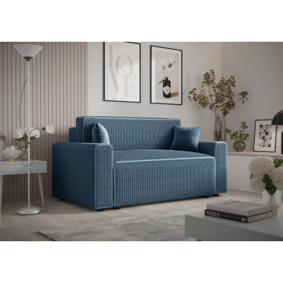 RADANA kényelmes kinyitható kanapé - kék