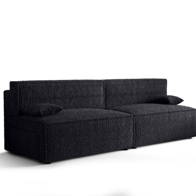 RADANA stílusos kanapé tárolóhellyel - fekete 2