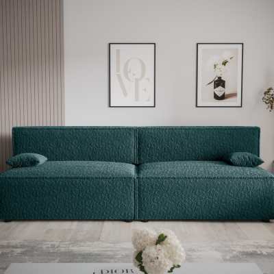RADANA stílusos kanapé tárolóhellyel - zöld