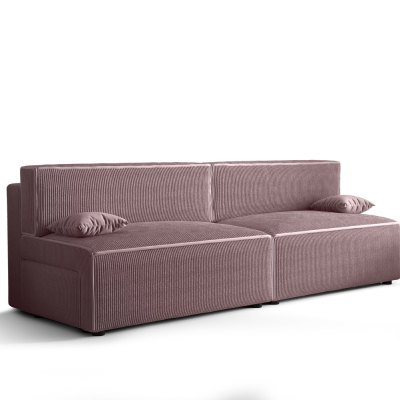 RADANA stílusos kanapé tárolóhellyel - rózsaszín
