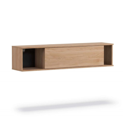 NIXI függesztett polc - rockford hickory tölgyfa