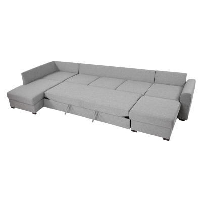TUCSON 2 U alakú kanapé mindennapi alváshoz - zöld, jobb sarok