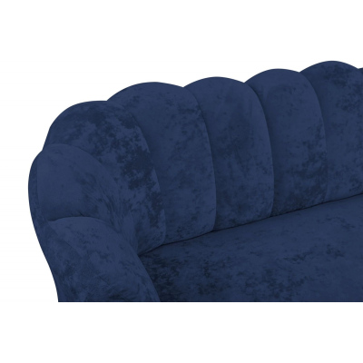 PAULIE kárpitozott kanapé - kék