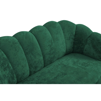 PAULIE kárpitozott kanapé - zöld