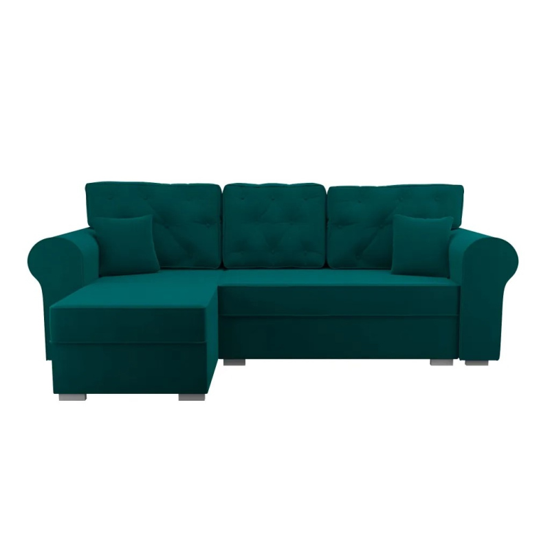 Designer kanapégarnitúra MIRA - üvegzöld