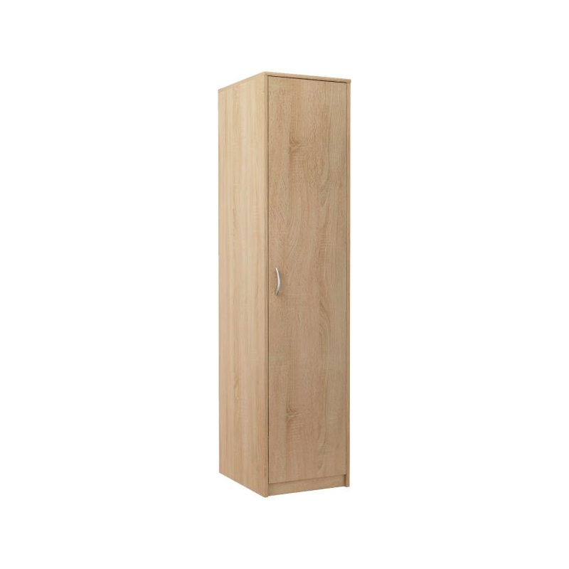 Keskeny gardróbszekrény SIMELA - szélesség 45 cm, sonoma tölgyfa