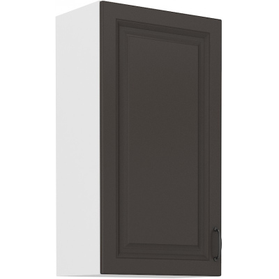 SOPHIA magas faliszekrény - szélesség 50 cm, sötétszürke / fehér