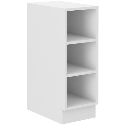 Alsó nyitott szekrény SOPHIA - szélesség 30 cm, fehér