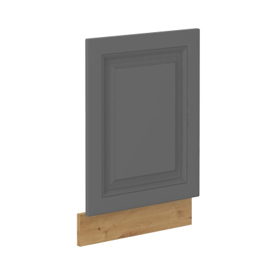 Ajtó beépített mosogatógéphez SOPHIA - 45x57 cm, szürke / artisan tölgy