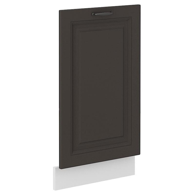 Ajtó beépített mosogatógéphez SOPHIA - 45x72 cm, sötétszürke / fehér
