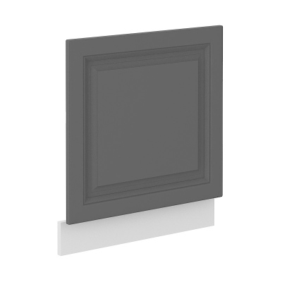 Ajtó beépített mosogatógéphez SOPHIA - 60x57 cm, szürke / fehér