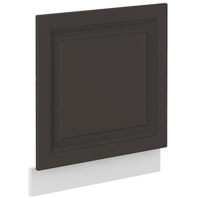 Ajtó beépített mosogatógéphez SOPHIA - 60x57 cm, sötétszürke / fehér