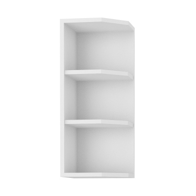 LAILI felső sarokszekrény - szélesség 30 cm, fehér