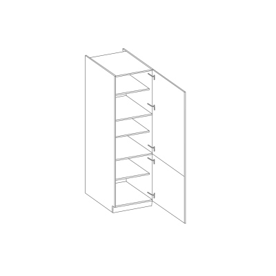 LAILI élelmiszerszekrény - szélesség 60 cm, fehér