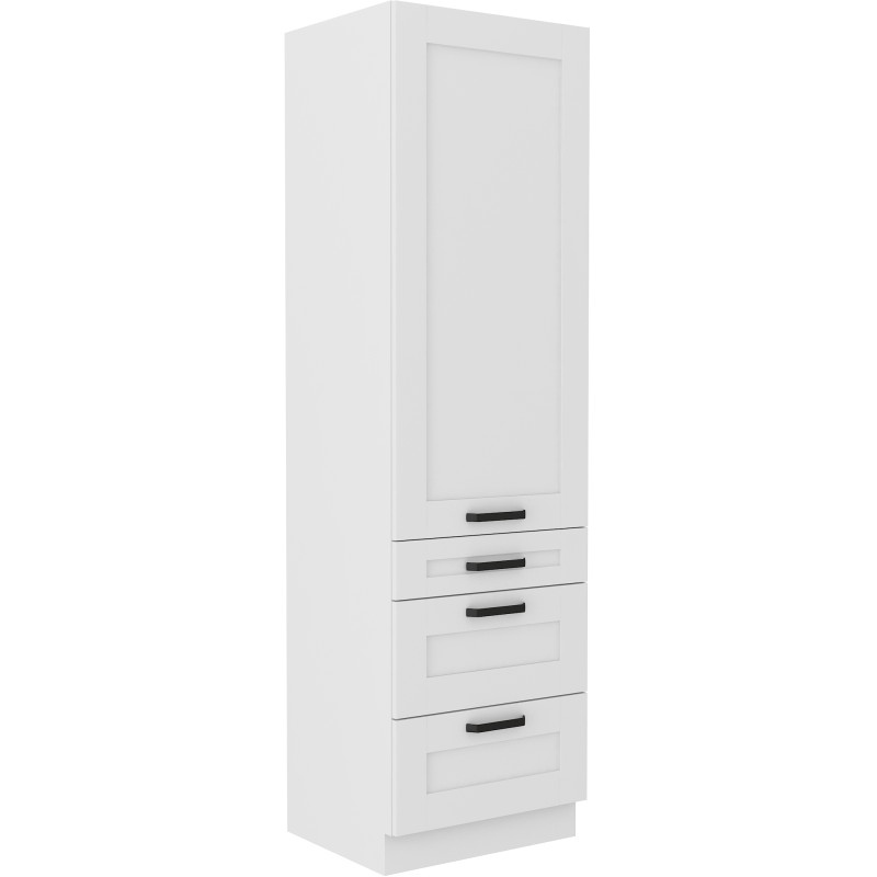 LAILI fiókos élelmiszerszekrény - szélesség 60 cm, fehér