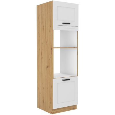 LAILI beépített szekrény - szélesség 60 cm, fehér / artisan tölgy