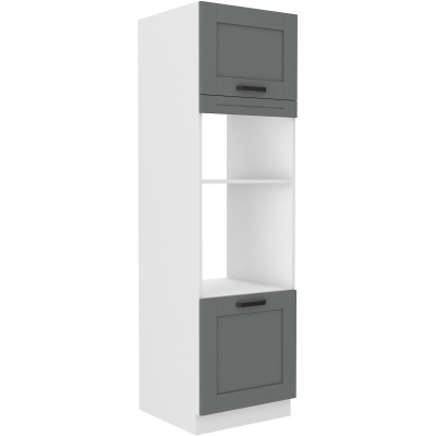 LAILI beépített szekrény - szélesség 60 cm, szürke / fehér