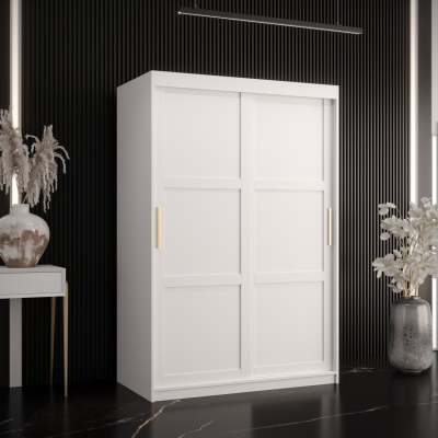 RAISA 1 ruhásszekrény - szélesség 120 cm, fehér