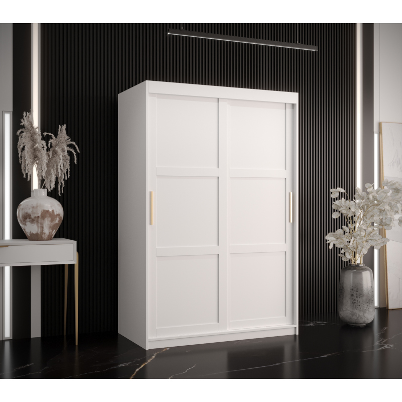 RAISA 1 ruhásszekrény - szélesség 120 cm, fehér