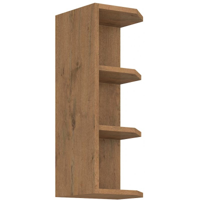 VANYA felső sarokszekrény - szélesség 30 cm, lancelot tölgyfa