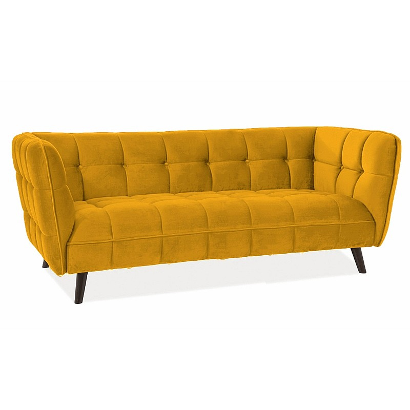 SCARLET 3 háromszemélyes kanapé - sárga