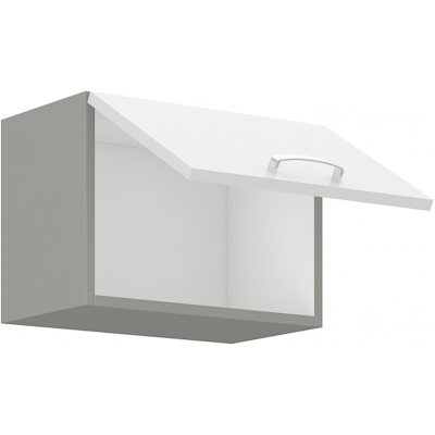 ULLERIKE páraelszívó - szélesség 50 cm, fehér / szürke