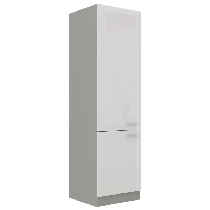 ULLERIKE élelmiszerszekrény - szélesség 60 cm, fehér / szürke