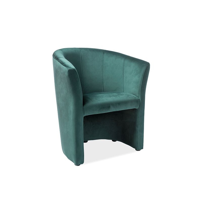 SINDY 2 kárpitozott fotel - zöld