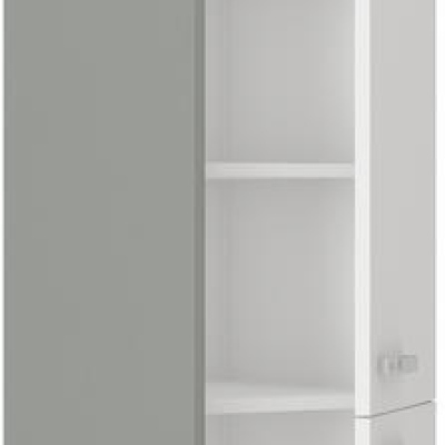ULLERIKE élelmiszerszekrény - szélesség 40 cm, szürke