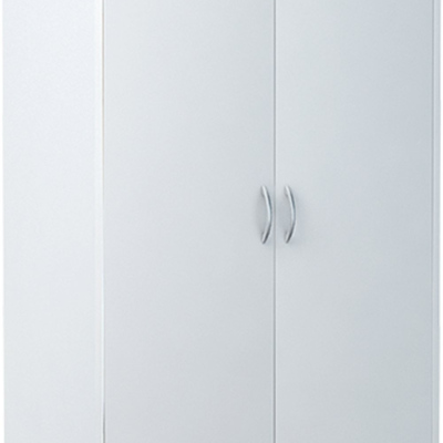 Kétajtós VILIA szekrény - szélesség 85 cm, fehér