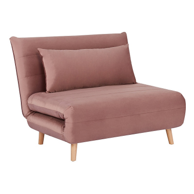 RAJKA kinyitható fotel - rózsaszín