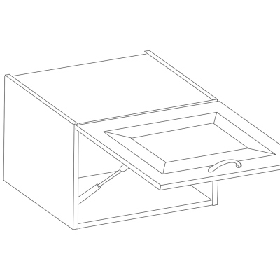 ULLERIKE páraelszívó - szélesség 50 cm, szürke