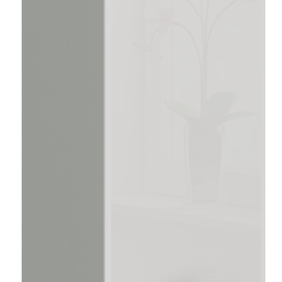 ULLERIKE felső konyhaszekrény - szélesség 45 cm, fehér / szürke