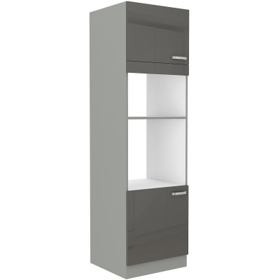 ULLERIKE beépített készülékszekrény - szélesség 60 cm, szürke