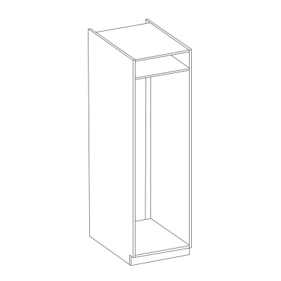 Beépített hűtőszekrény szekrény ULLERIKE - szélesség 60 cm, szürke