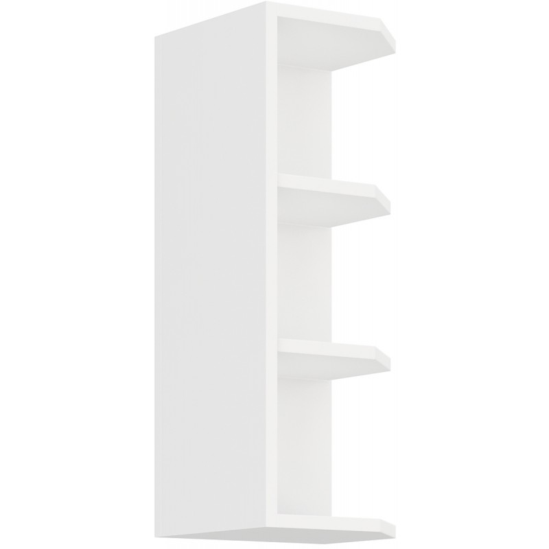 EDISA felső sarokszekrény - szélesség 30 cm, fehér